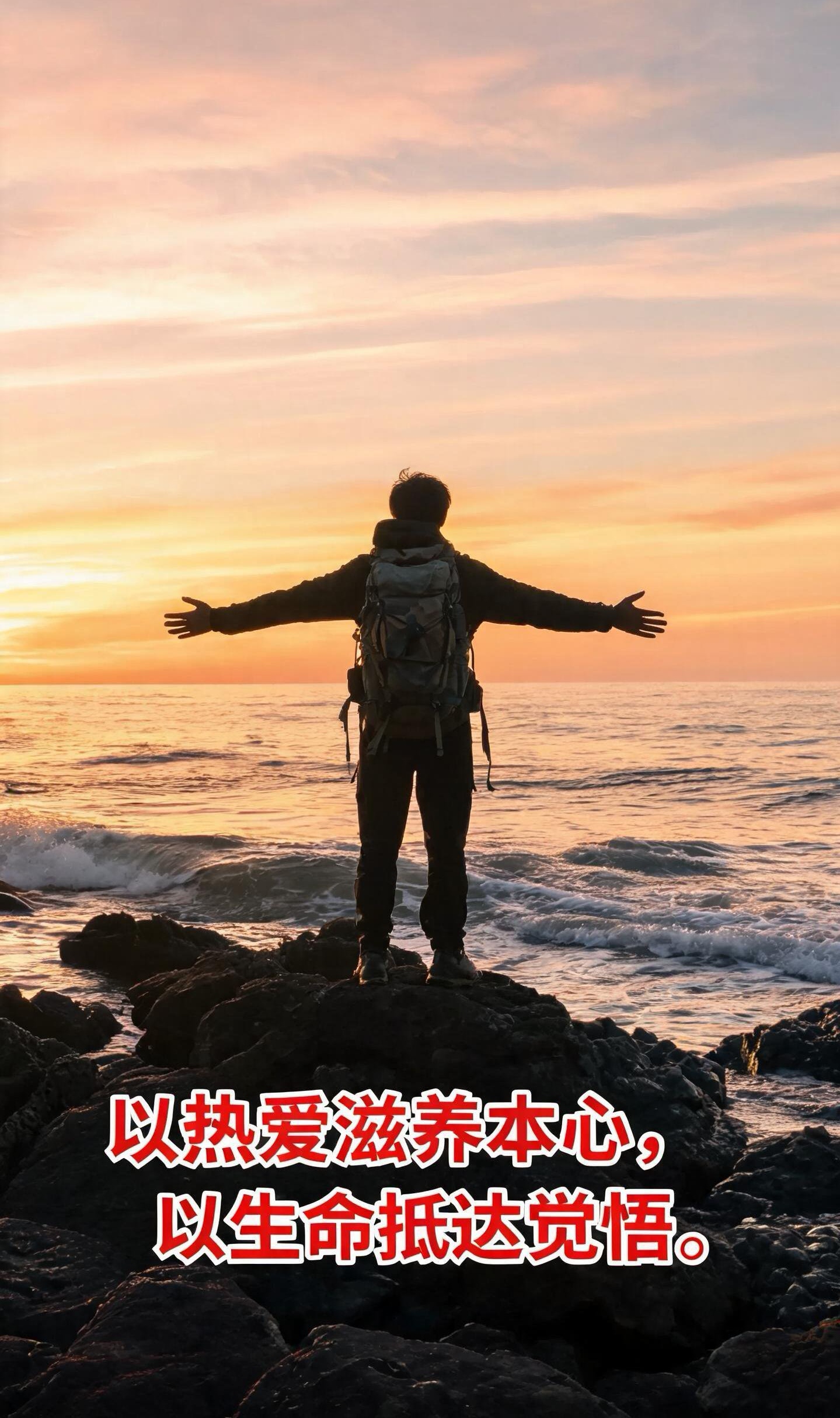 《 在热爱生命中觉悟 》