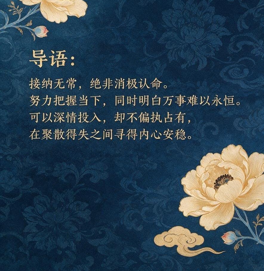 唠嗑斋茶话：真正的成熟，是懂得与无常握手言和