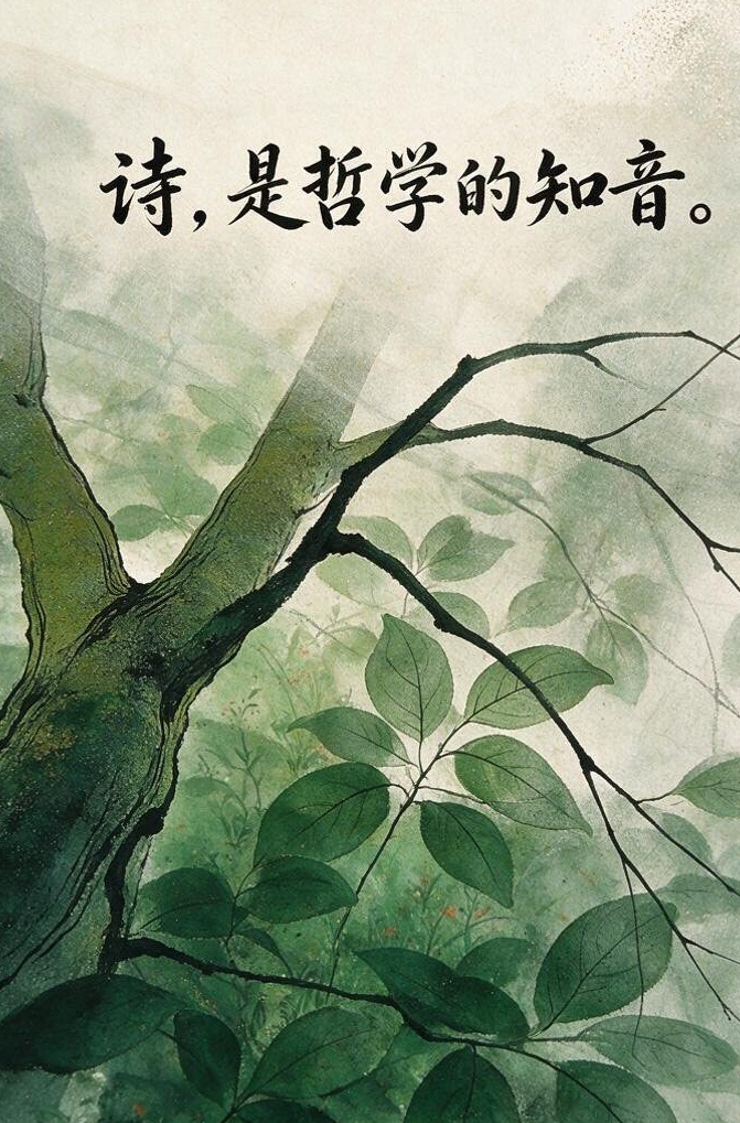《 好诗自含哲思味 》